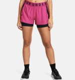 UNDER ARMOUR PLAY UP 2-IN-1 SHORTS