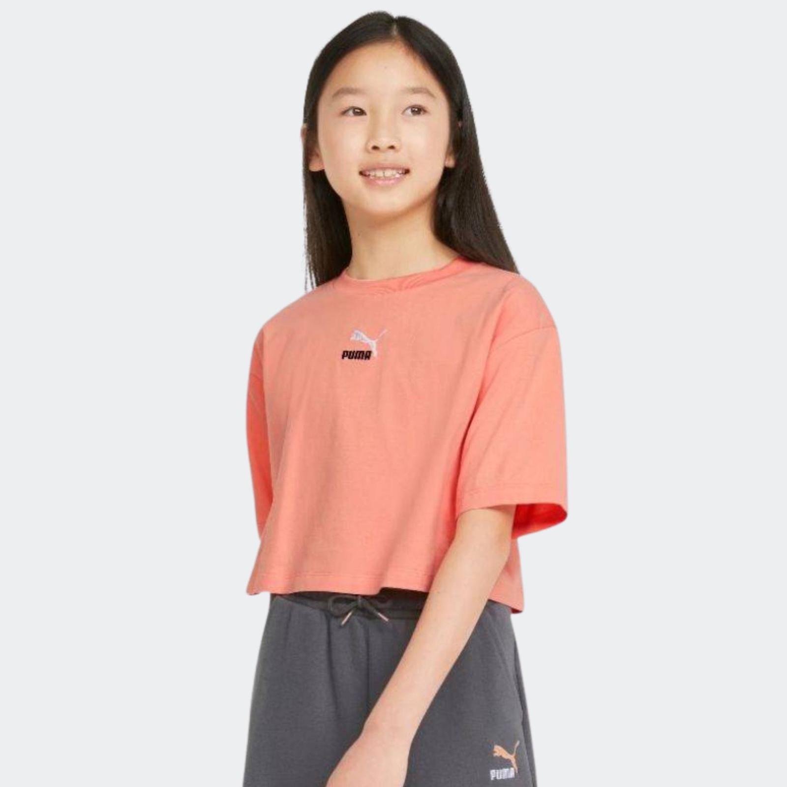 PUMA CROPPPED GIRLS TEE