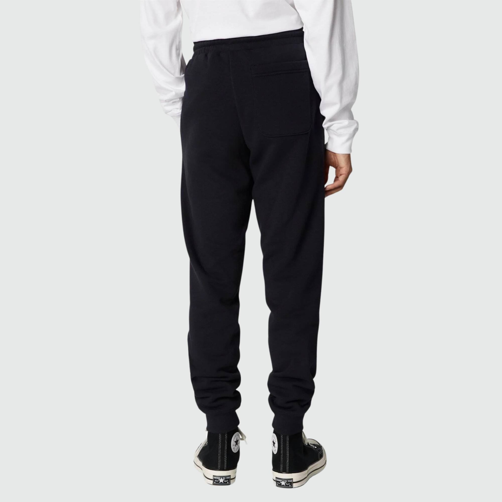 PriveSports | Αθλητικά Είδη -Online shop | CONVERSE GO-TO EMBROIDERED STAR  CHEVRON STANDARD FIT FLEECE SWEATPANT - CONVERSE