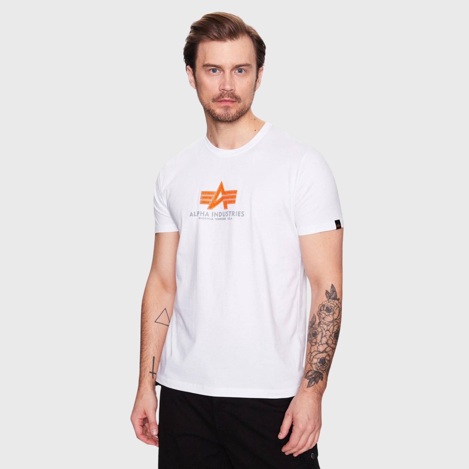 ALPHA INDUSTRIES BASIC T-SHIRTRUBBER