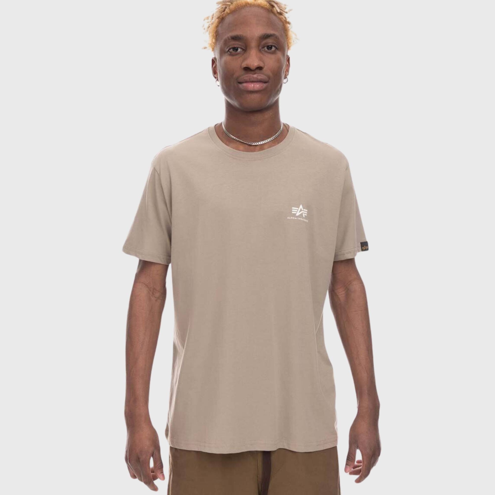 ALPHA INDUSTRIES BASIC T-SHIRT SMALL LOGO