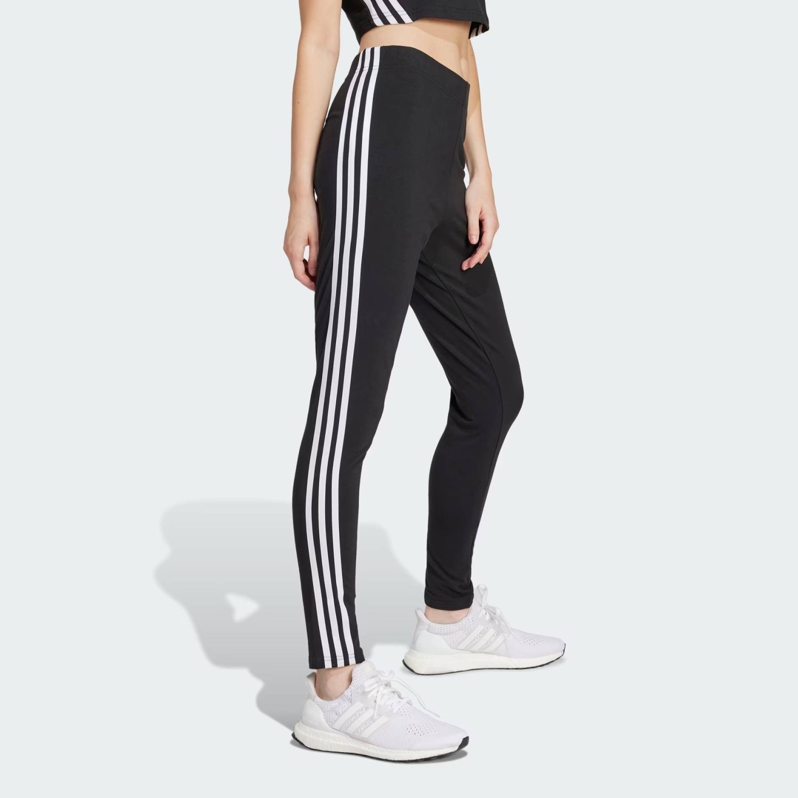 ADIDAS WOMENS FI 3STRIPES LEGGINGS