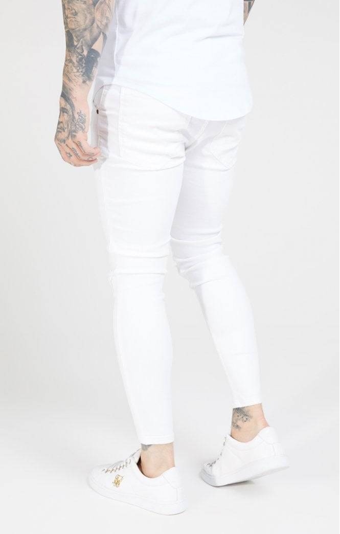 SIKSILK SKINNY DISTRESSED DENIM