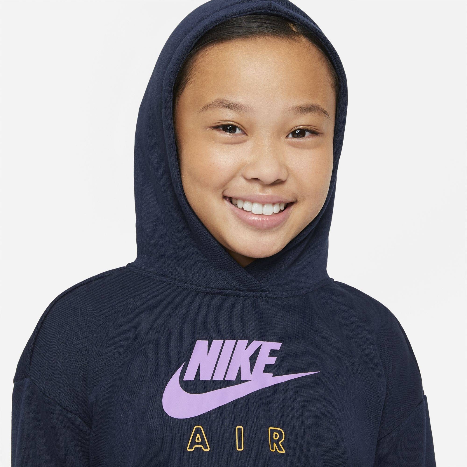 NIKE NSW AIR CROP GIRLS HOODIE