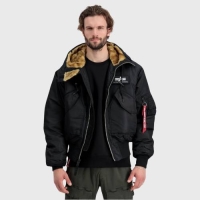 ALPHA INDUSTRIES 45P HOODED CUSTOM JACKET