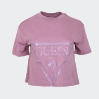 GUESS ADELE CROP WOMEN'S T-SHIRT