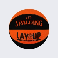 SPALDING LAY UP ORANGE BLACK SIZE 7