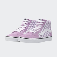 VANS FILMORE HI CHECKERBOARD LAVENDAR