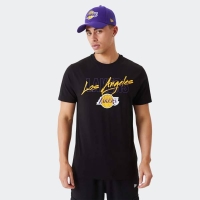 NEW ERA LOS ANGELES LAKERS SCRIPT TEE