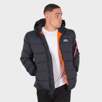 ALPHA INDUSTRIES HOODED PUFFER