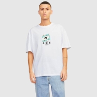 JACK & JONES BLOCKPOP TEE CREW NECK