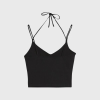 PUMA CLASSICS RIBBED CROP TOP