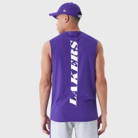 NEW ERA LOS ANGELES LAKERS NBA SLEEVELESS T-SHIRT