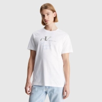 CALVIN KLEIN MONOGRAM ECHO GRAPHIC TEE