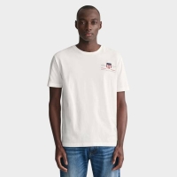 GANT REG ARCHIVE SHIELD EMB SS T-SHIRT