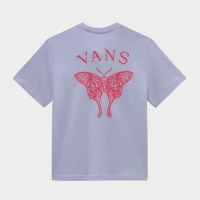 VANS GIRLS BUTTERFLY SKULL TEE