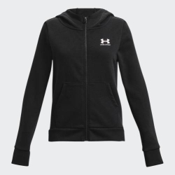 UNDER ARMOUR RIVAL FLEECE LU ZIP KIDS HOODIE