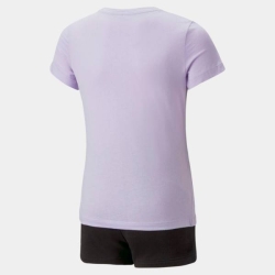 PUMA GIRLSRAPHIC TEE & SHORTS SET GIRLS