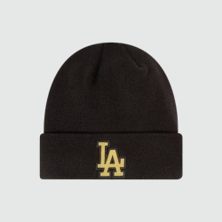 NEW ERA METALLIC BADGE BEANIE LOS ANGELES DODGERS