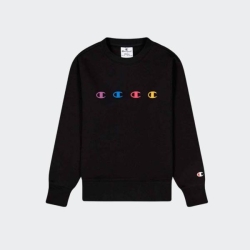 CHAMPION GIRLS GRAPHIC SHOP CREWNECK SWEATSHIRT