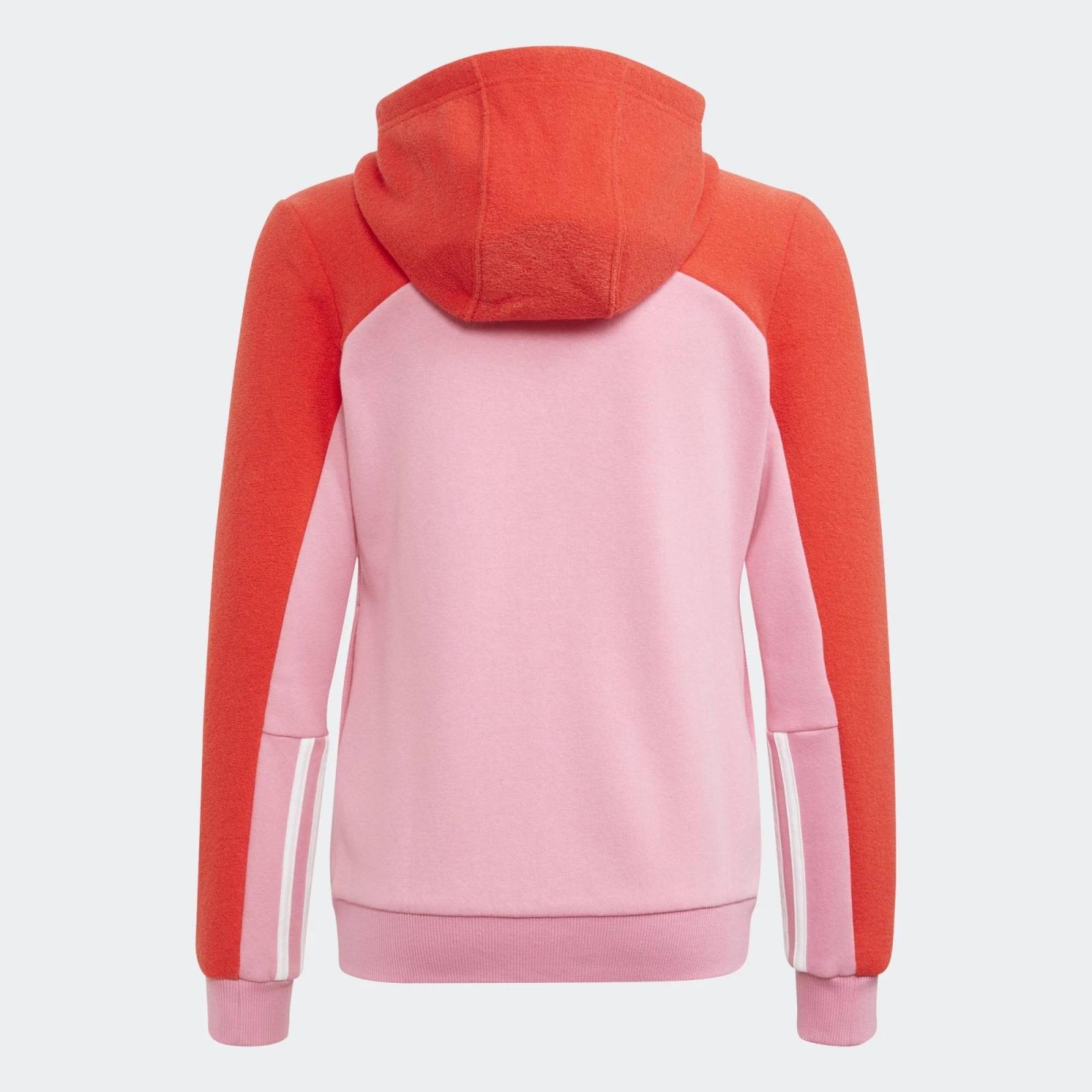 ADIDAS COLORBLOCK JUNIOR FULL-ZIP GIRLS HOODIE