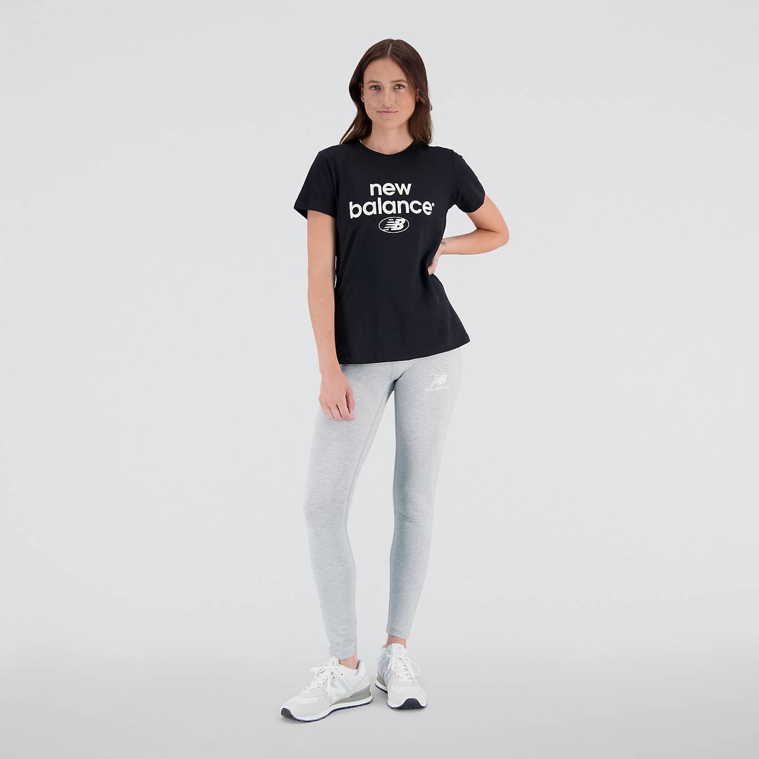 NEW BALANCE ESSENTIALS REIMAGINED ARCHIVE COTTON JERSEY ATHLETIC FIT T-SHIRT