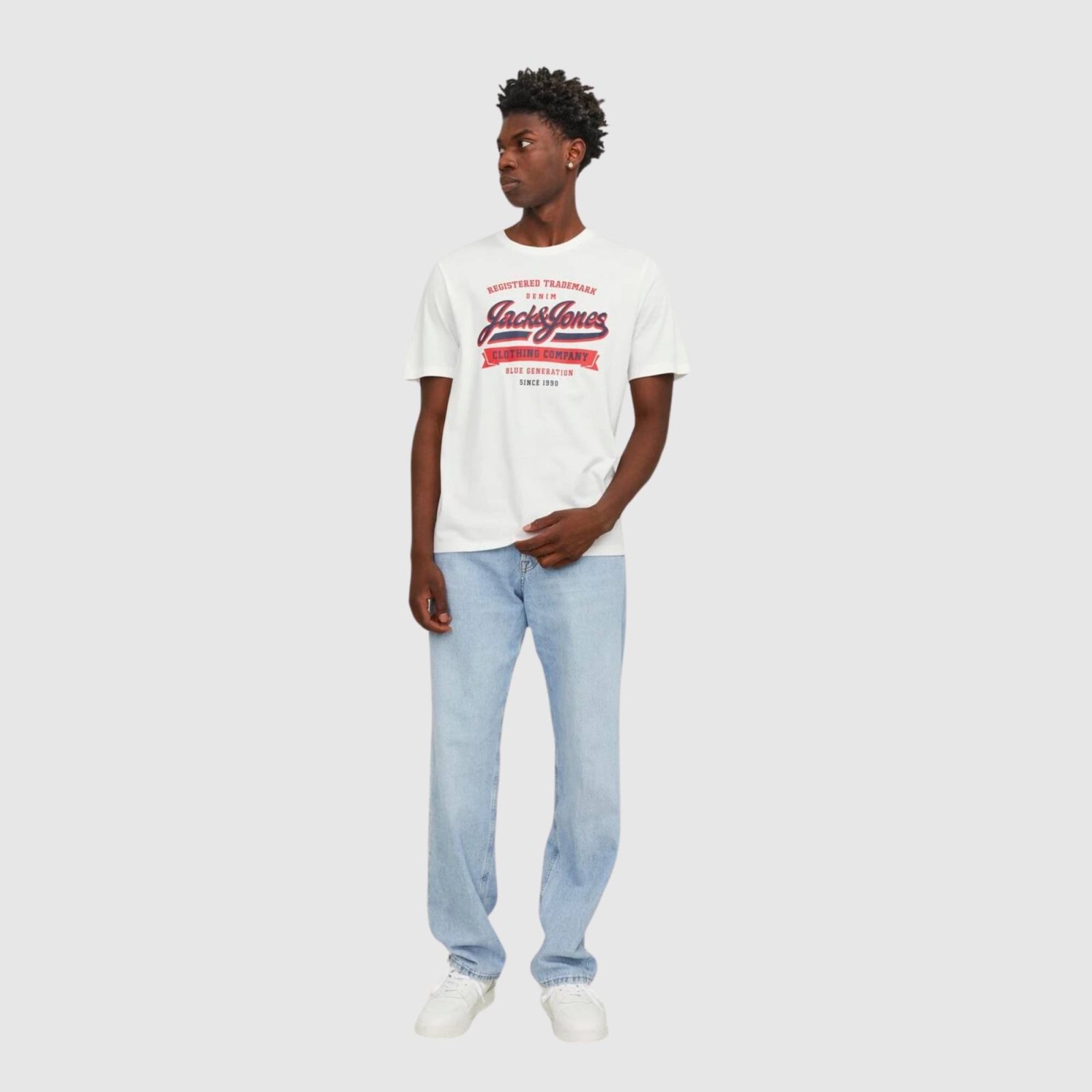 JACK & JONES ELOGO TEE O-NECK