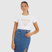 GUESS GOLD TRIANGLE T-SHIRT
