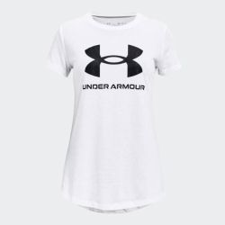 UNDER ARMOUR SPORTSTYLE GRAPHIC GIRLS TEE