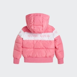 GUESS HOODED LONG SLEEVE PADDED JACKET GIRL