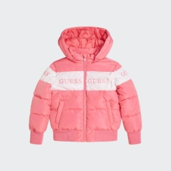 GUESS HOODED LONG SLEEVE PADDED JACKET GIRL