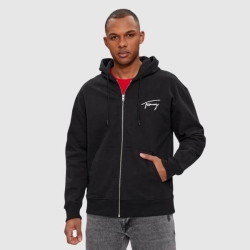 TOMMY RELAXED SIGNATURE ZIP HOODIE
