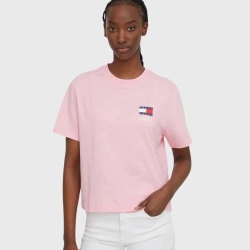 TOMMY BOXY GRAPHIC FLAG TEE