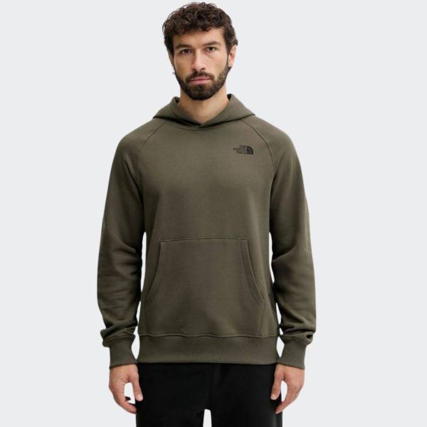 THE NORTH FACE MENS BOX NSE EDGE OF LIGHT INFILL RAGLAN HOODIE
