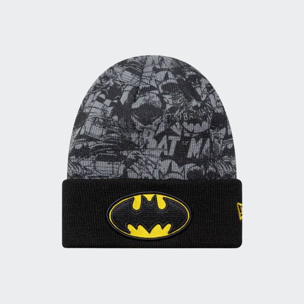 NEW ERA YOUTH DC BEANIE BATMAN