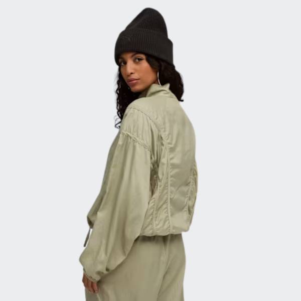 PUMA DARE TO OVERSIZED WOVEN JACKET