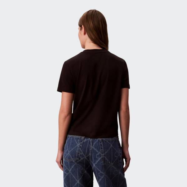 CALVIN KLEIN JEANS FITTED SCRIPT TSHIRT