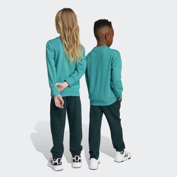 ADIDAS LITTLE BOYS BIG LOGO FLEECE SET