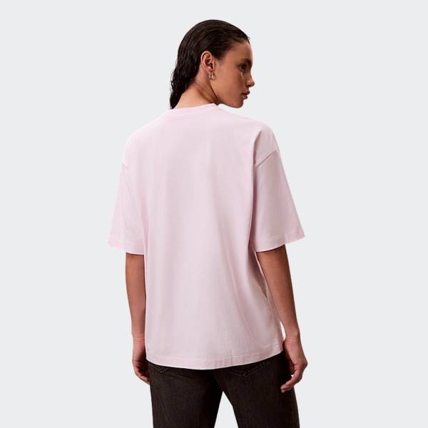 CALVIN KLEIN JEANS RELAXED SEQUIN LOGO TEE