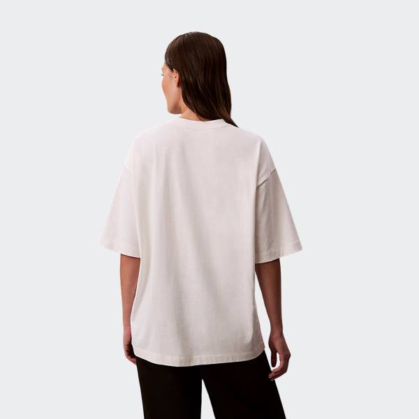 CALVIN KLEIN JEANS RELAXED SEQUIN LOGO TEE