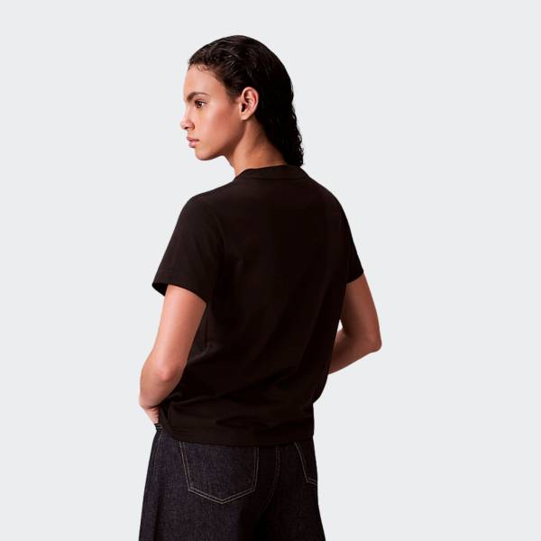 CALVIN KLEIN JEANS CLASSIC MONOLOGO METALLIC TEE