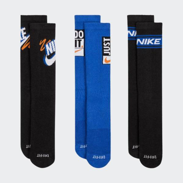 NIKE PLS CREW 3PACK SOCKS