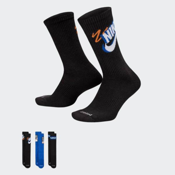 NIKE PLS CREW 3PACK SOCKS