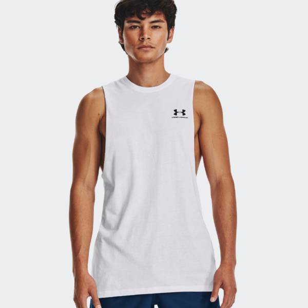 UNDER ARMOUR LEFT CHEST CUT OFF TANK