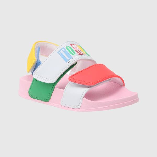 TOMMY HILFIGER LOGO VELCRO SANDAL