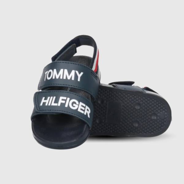 TOMMY HILFIGER LOGO VELCRO SANDAL