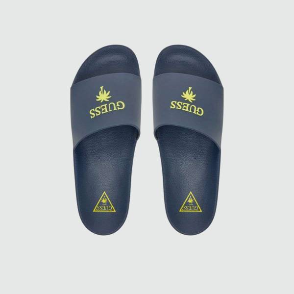 GUESS SLIDES PALMA HARD RUBBER
