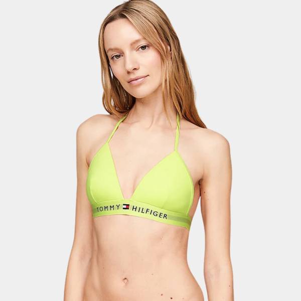 TOMMY TRIANGLE FIXED FOAM BIKINI TOP