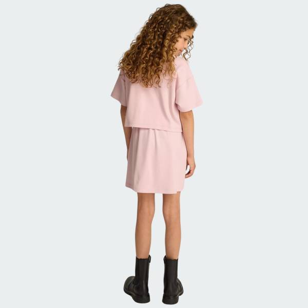 CALVIN KLEIN  LAYERED T-SHIRT DRESS