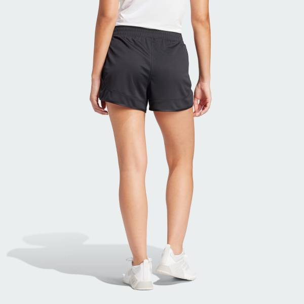ADIDAS PACER KNIT HIGH WAIST SHORTS